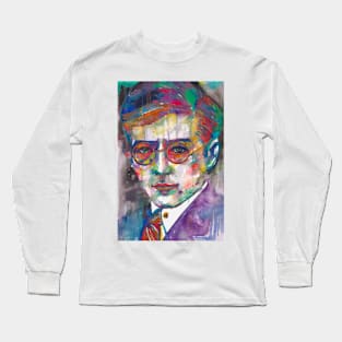 DMITRI SHOSTAKOVICH - watercolor portrait .4 Long Sleeve T-Shirt